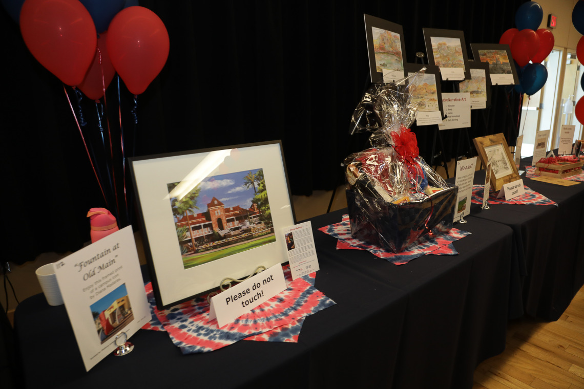 Silent Auction Display