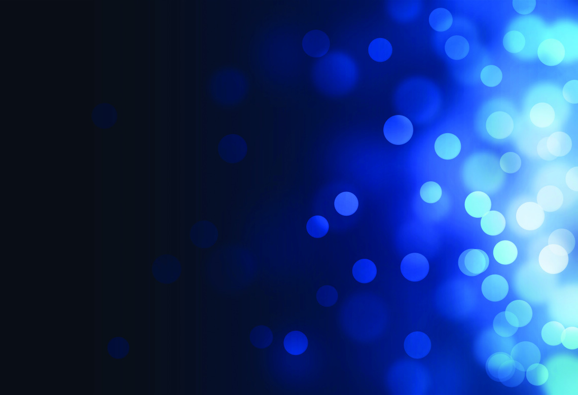 blue background with lighter blue spheres